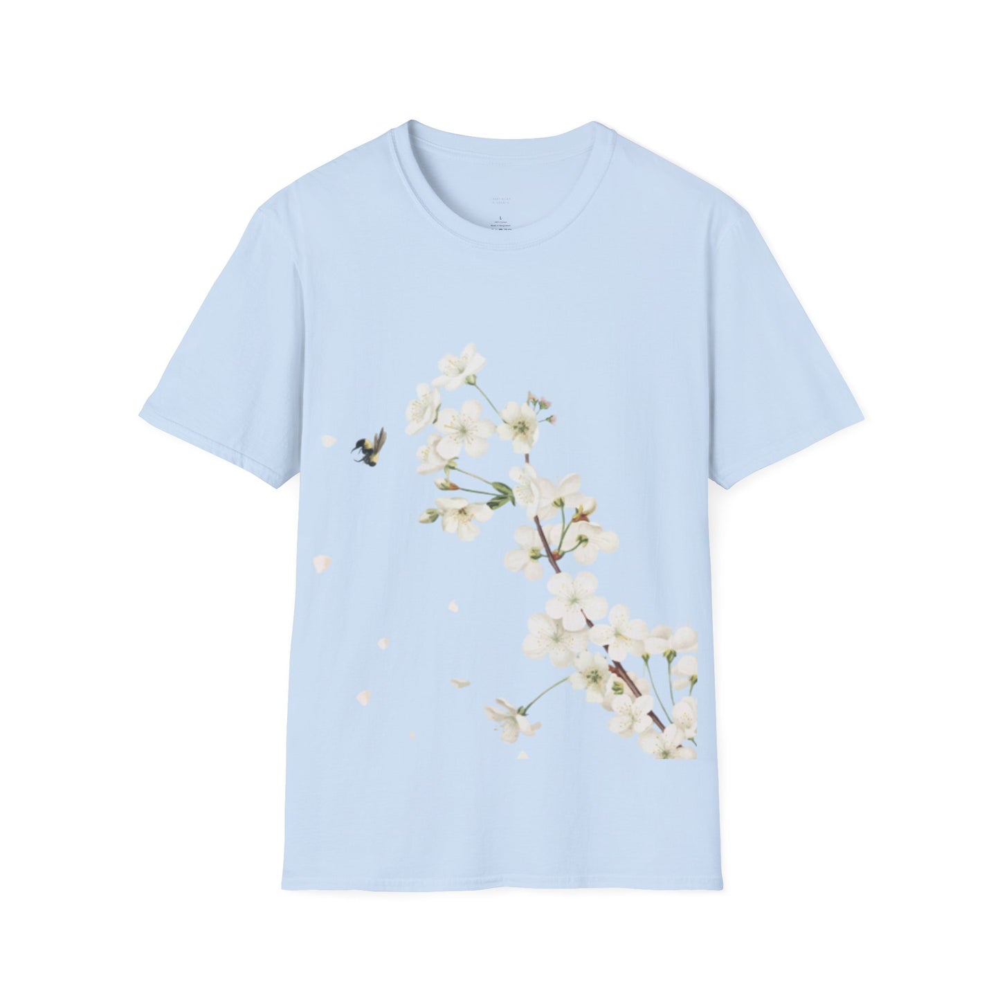 Copy of Floral Carey Aster T-Shirt, Spring Fashion Tee, Casual Everyday Wear, Gift for Nature Lovers, Aster Flower Shirt