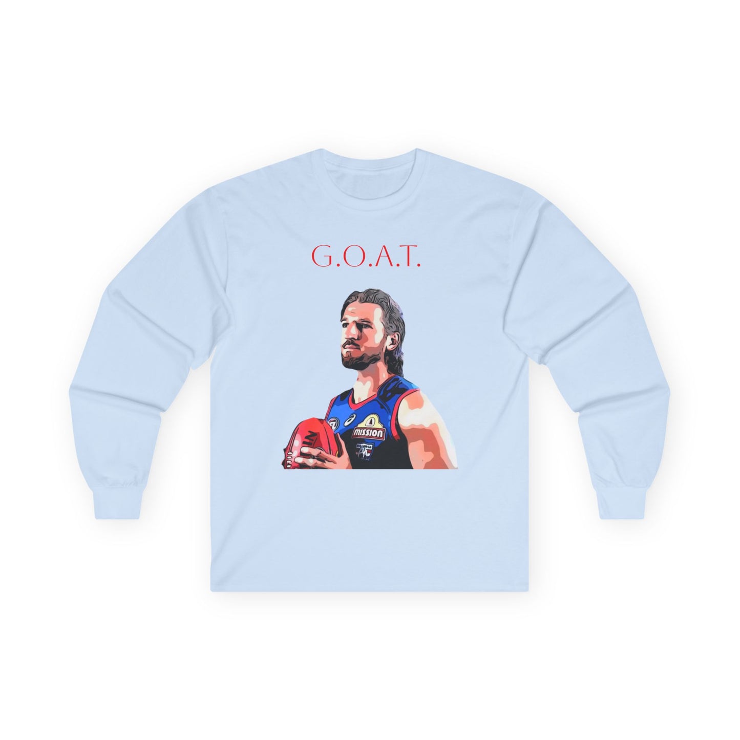 G.O.A.T. Marcus Bontempelli unisex long sleeve top