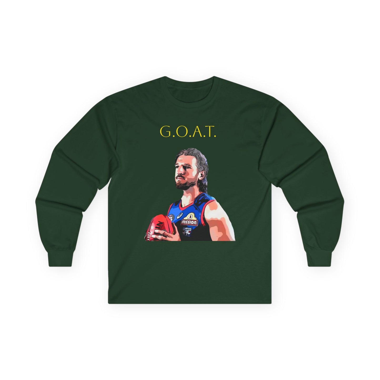 G.O.A.T. Marcus Bontempelli unisex long sleeve top