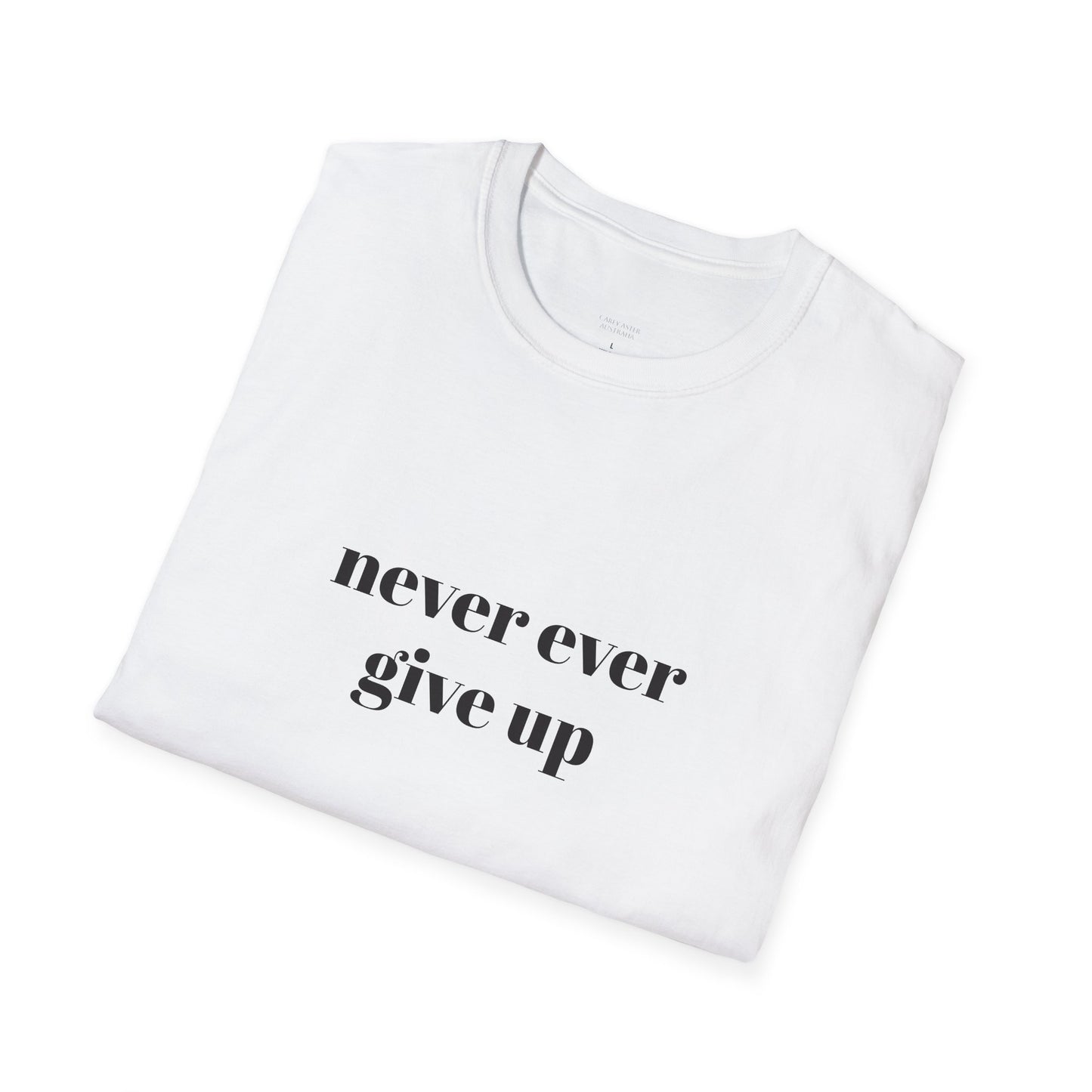 Port Adelaide Never Ever Give Up Unisex tee