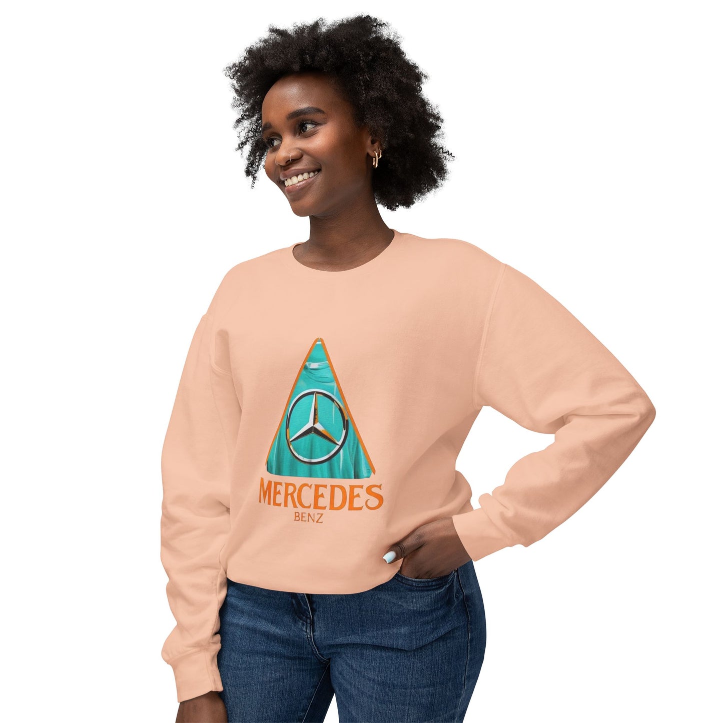 Vintage Mercedez Benz Unisex Crewneck Sweatshirt - Harry Styles Style Jumper, Retro Car Lover Gift, Hipster Fashion, Classic Vehicle