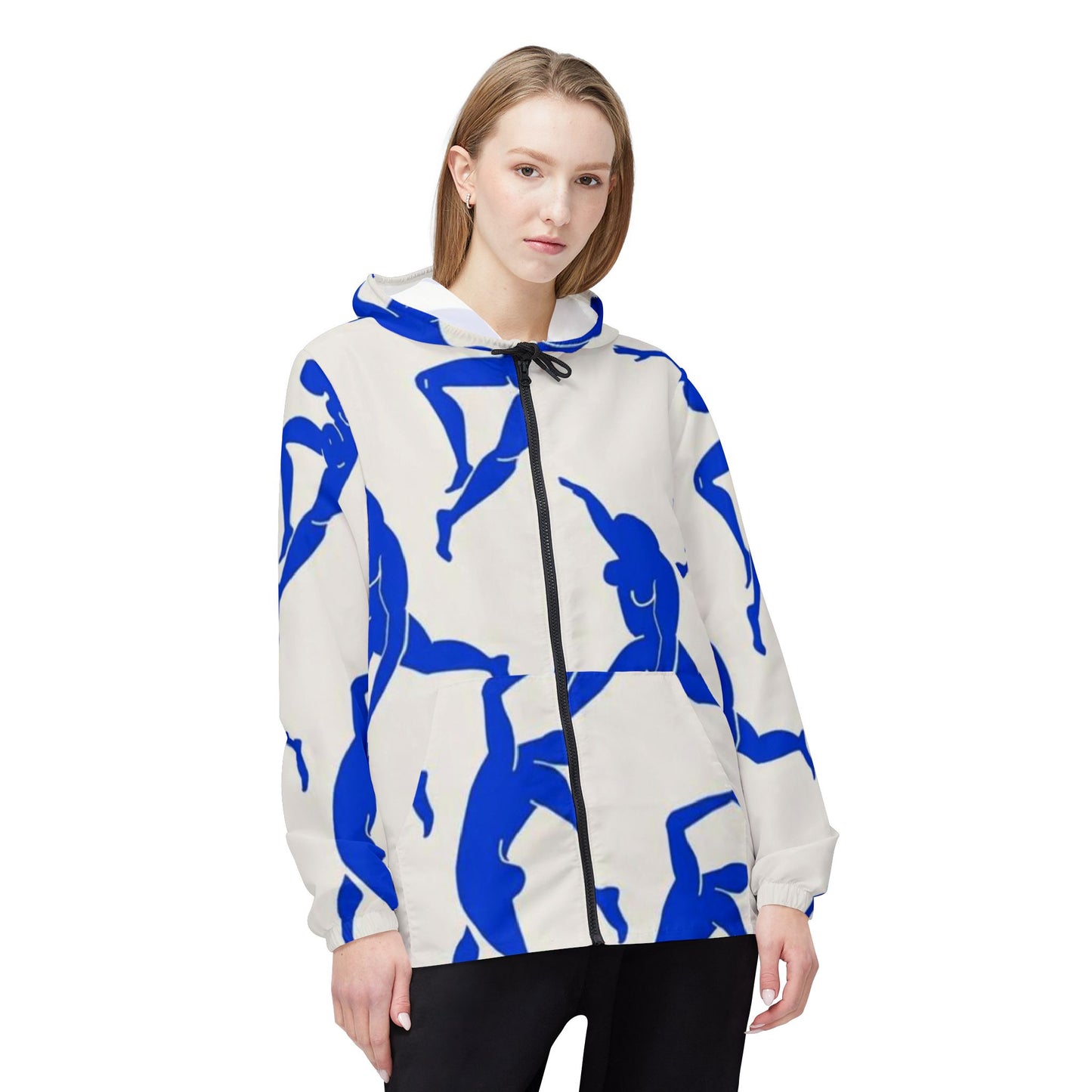 Patterned Henry Matisse windbreaker unisex