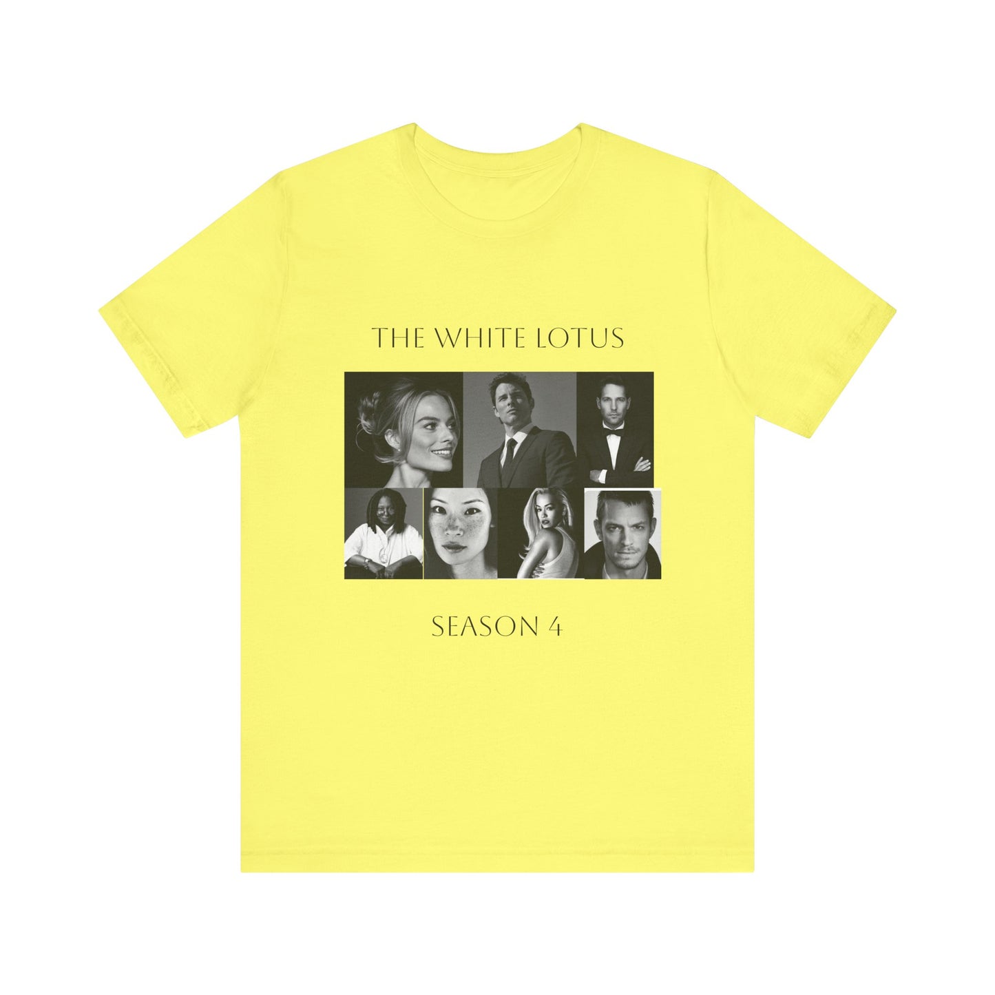 The White Lotus Season 4 Unisex Tee, Perfect for Fans, Casual Wear, Gift for TV Lovers, Movie Night Must-Have