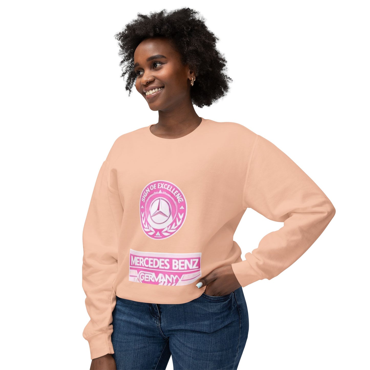 Vintage Mercedez Benz Unisex Crewneck Sweatshirt - Harry Styles Style Jumper, Retro Car Lover Gift, Hipster Fashion, Classic Vehicle