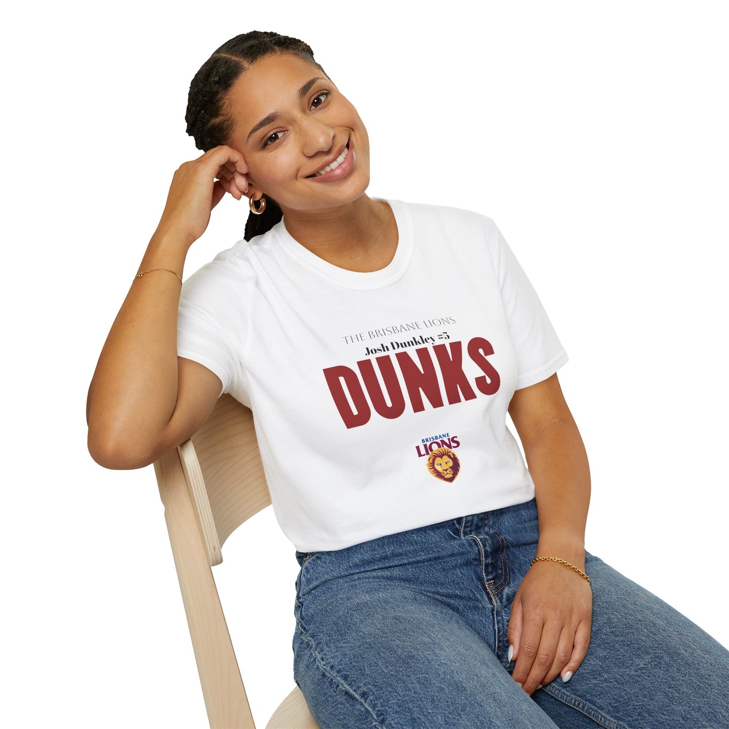 AFL Unisex Tee - Josh Dunkley, Brisbane Lions T-Shirt