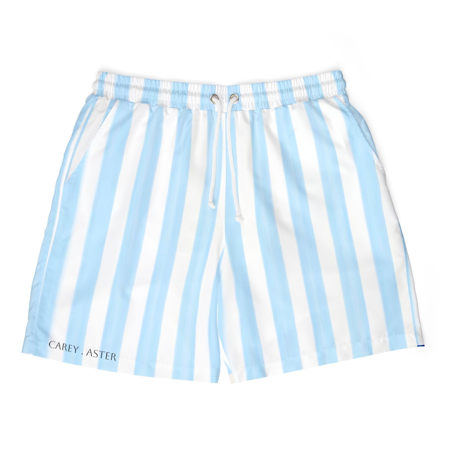 Carey aster striped print shorts