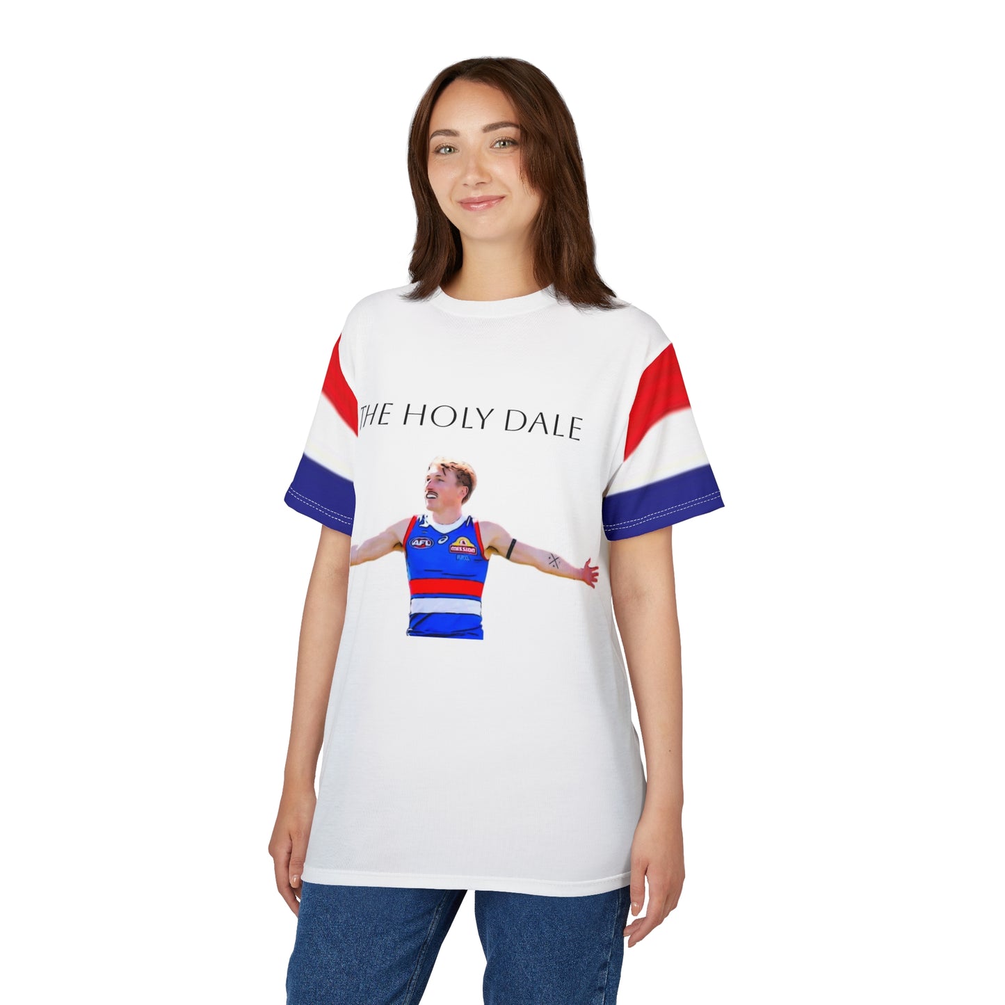 Western Bulldogs Tee, Bailey Dale AFL Unisex Shirt for Fans