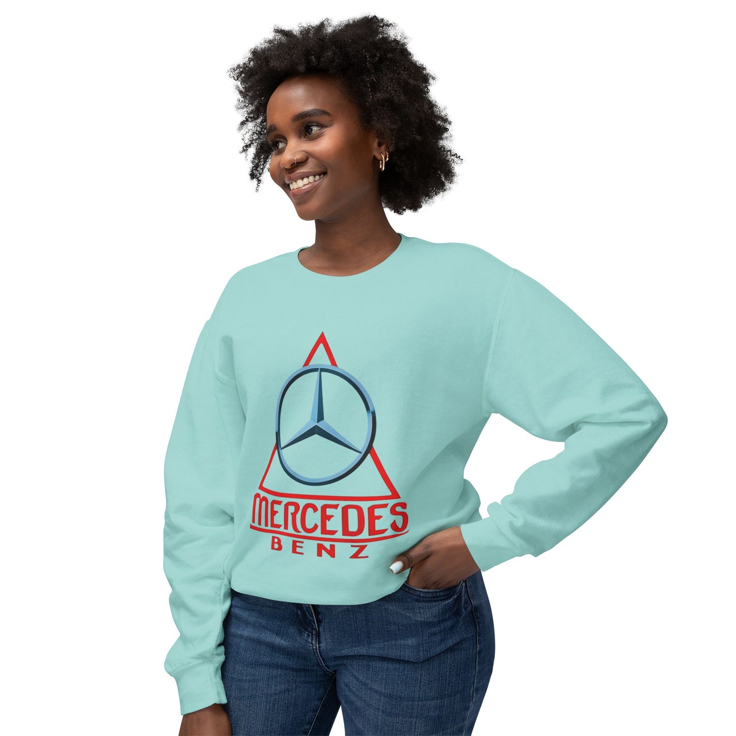 Vintage Mercedez Benz Unisex Crewneck Sweatshirt - Harry Styles Style Jumper, Retro Car Lover Gift, Hipster Fashion, Classic Vehicle