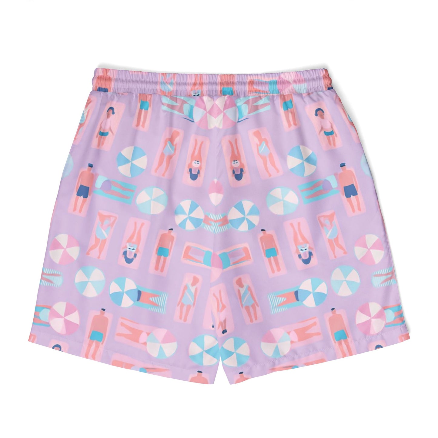 Carey aster beach print shorts