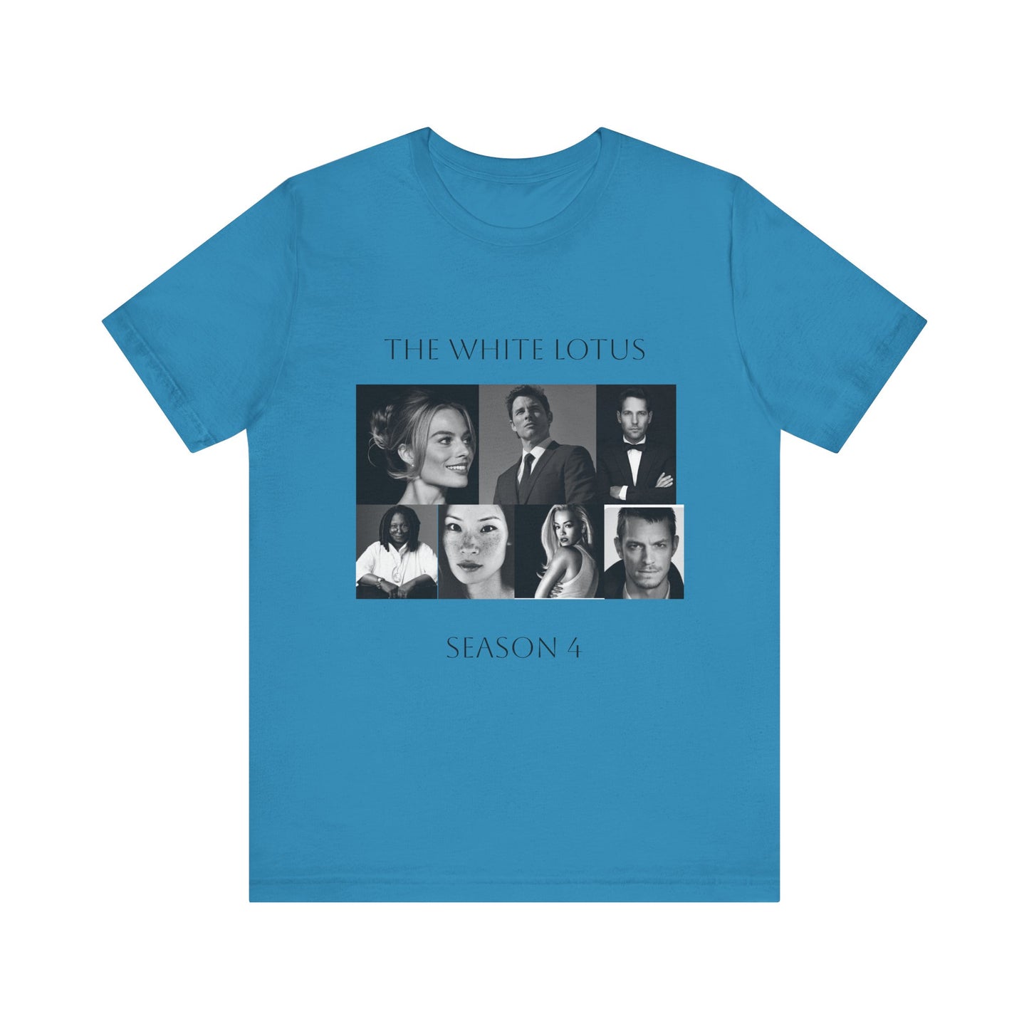 The White Lotus Season 4 Unisex Tee, Perfect for Fans, Casual Wear, Gift for TV Lovers, Movie Night Must-Have