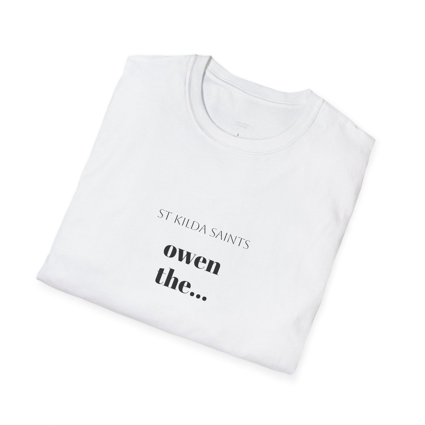 Saint Kilda Football Club AFL- Owen the... unisex tee