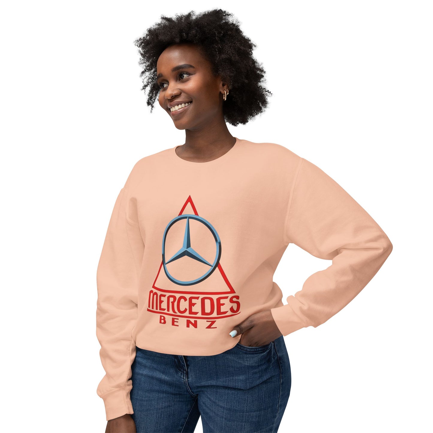 Vintage Mercedez Benz Unisex Crewneck Sweatshirt - Harry Styles Style Jumper, Retro Car Lover Gift, Hipster Fashion, Classic Vehicle
