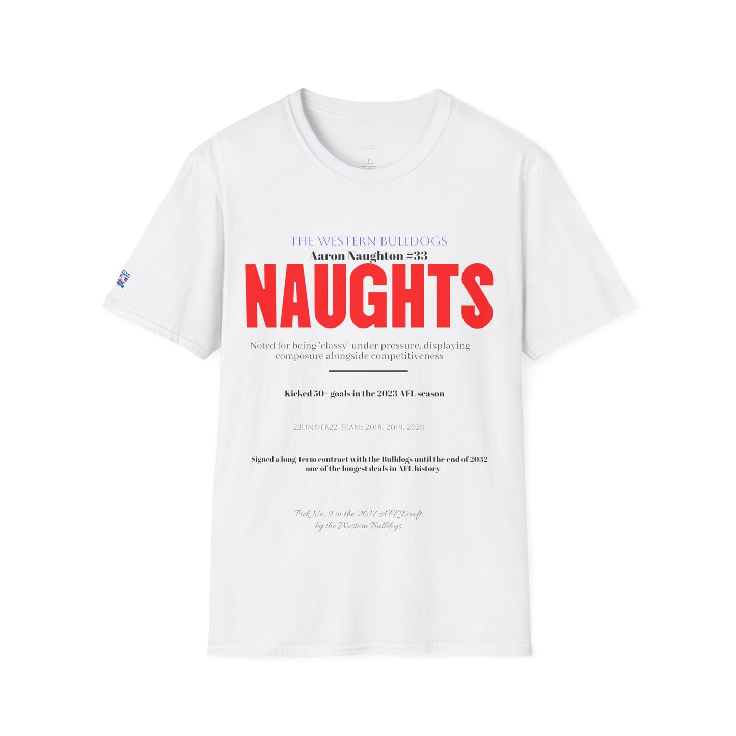 Aaron Naughton AFL Western Bulldogs Facts Unisex T-Shirt