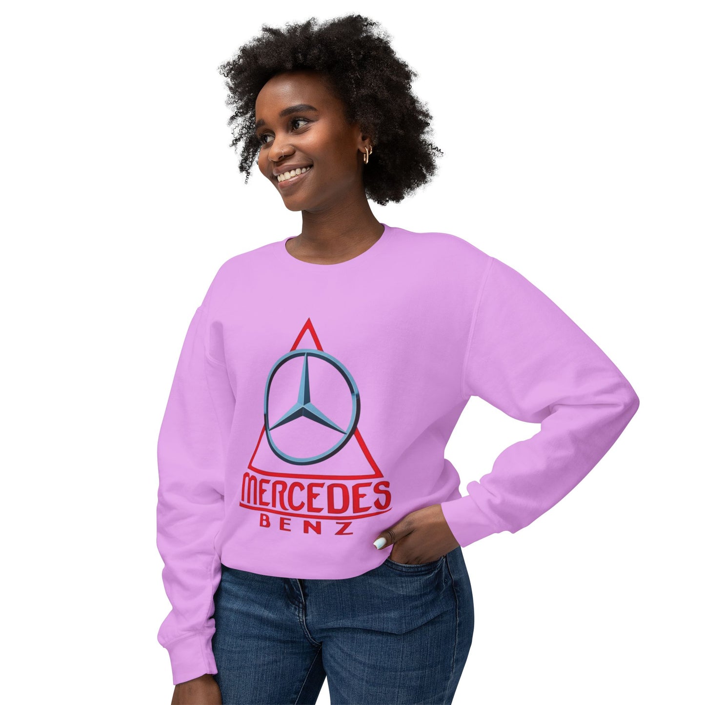 Vintage Mercedez Benz Unisex Crewneck Sweatshirt - Harry Styles Style Jumper, Retro Car Lover Gift, Hipster Fashion, Classic Vehicle
