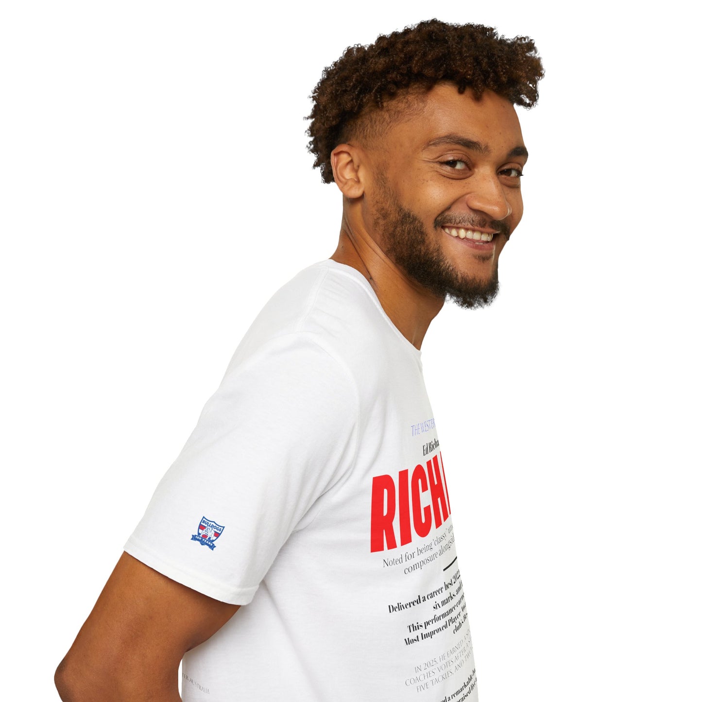 Ed Richards Western Bulldogs AFL unisex t-shirt