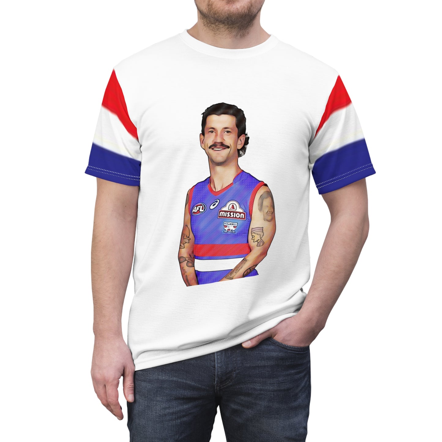 Western Bulldogs Tee, Tom Liberatore AFL Unisex Shirt for Fans