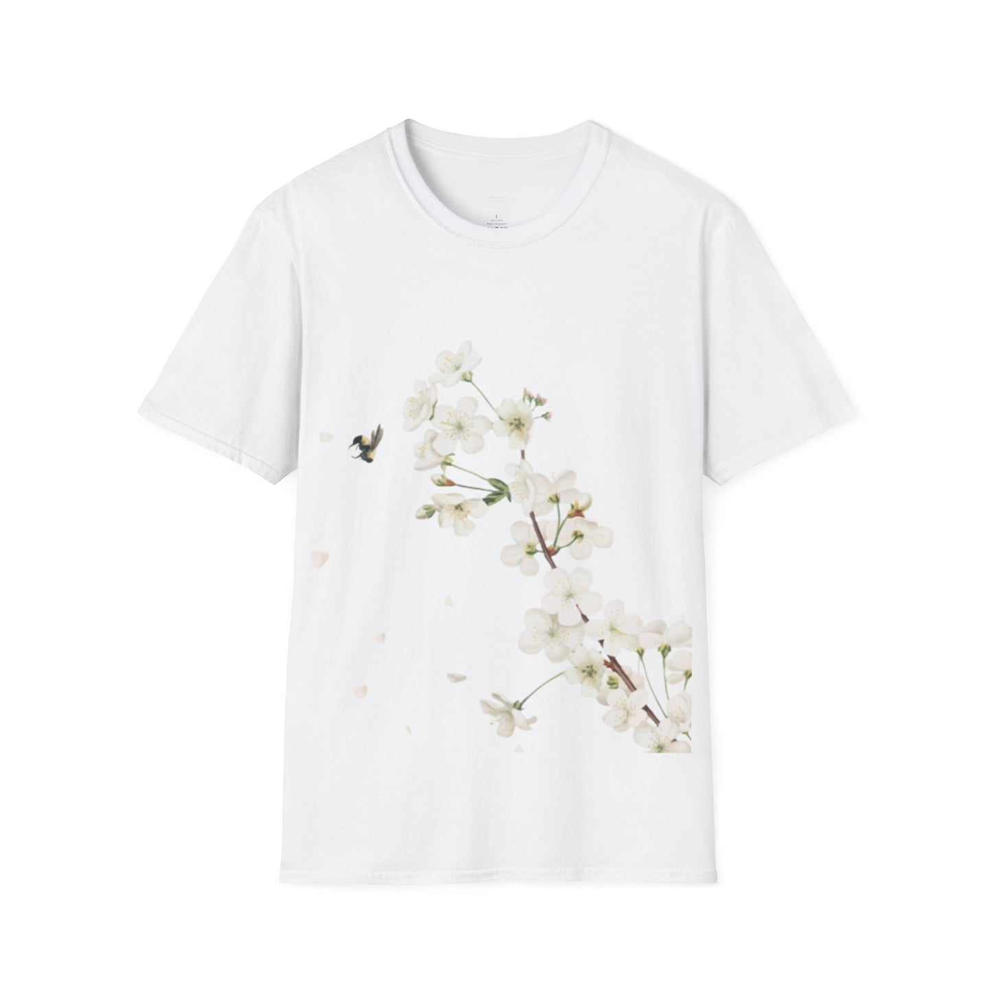 Copy of Floral Carey Aster T-Shirt, Spring Fashion Tee, Casual Everyday Wear, Gift for Nature Lovers, Aster Flower Shirt