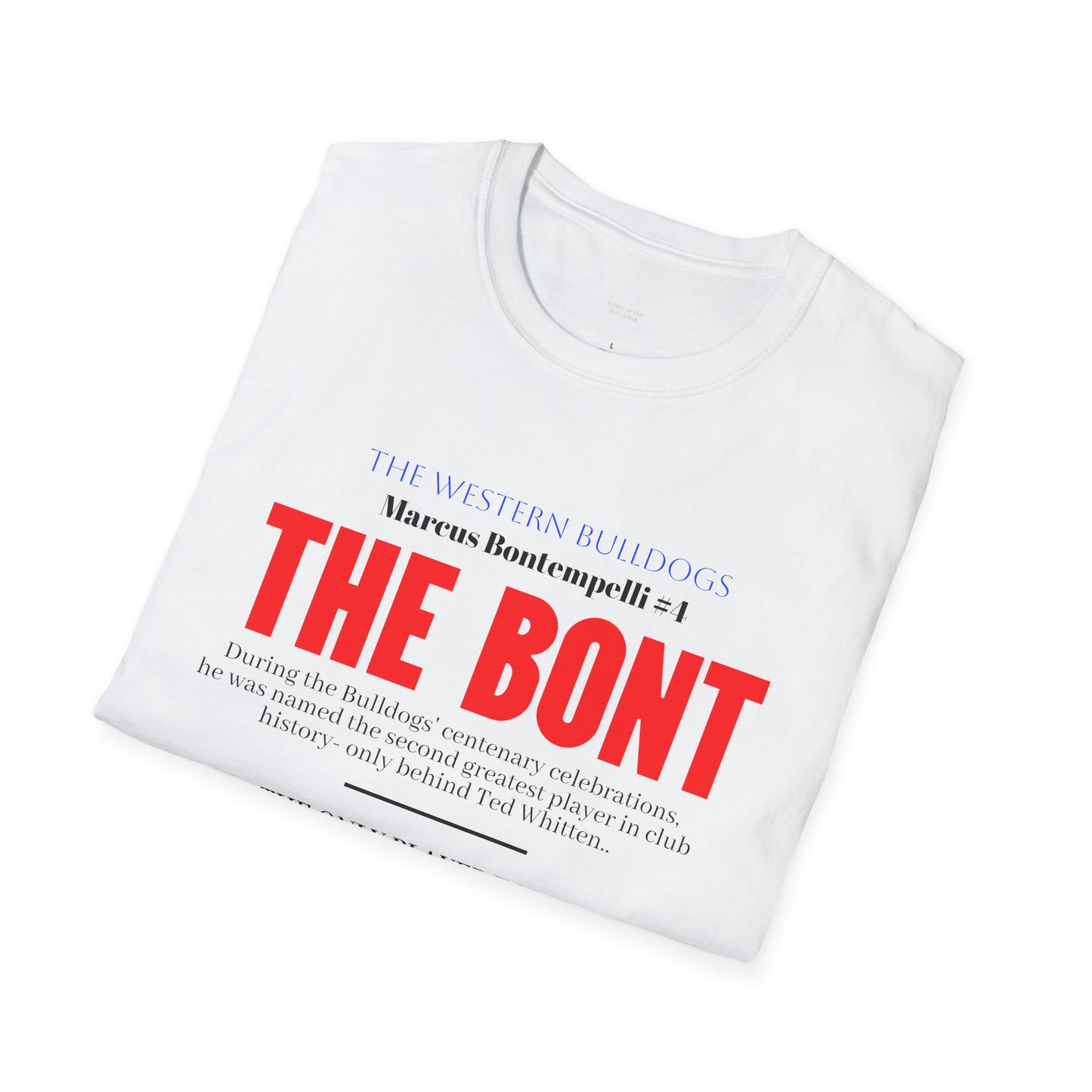 Marcus Bontempelli Western Bulldogs Facts unisex tee