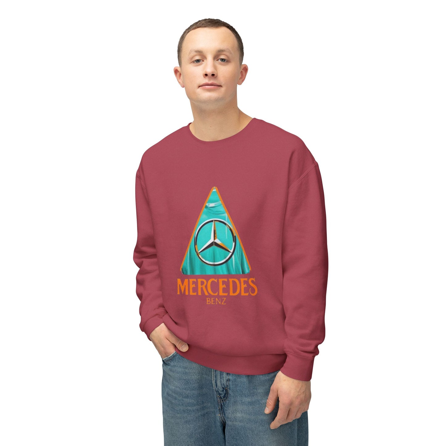 Vintage Mercedez Benz Unisex Crewneck Sweatshirt - Harry Styles Style Jumper, Retro Car Lover Gift, Hipster Fashion, Classic Vehicle