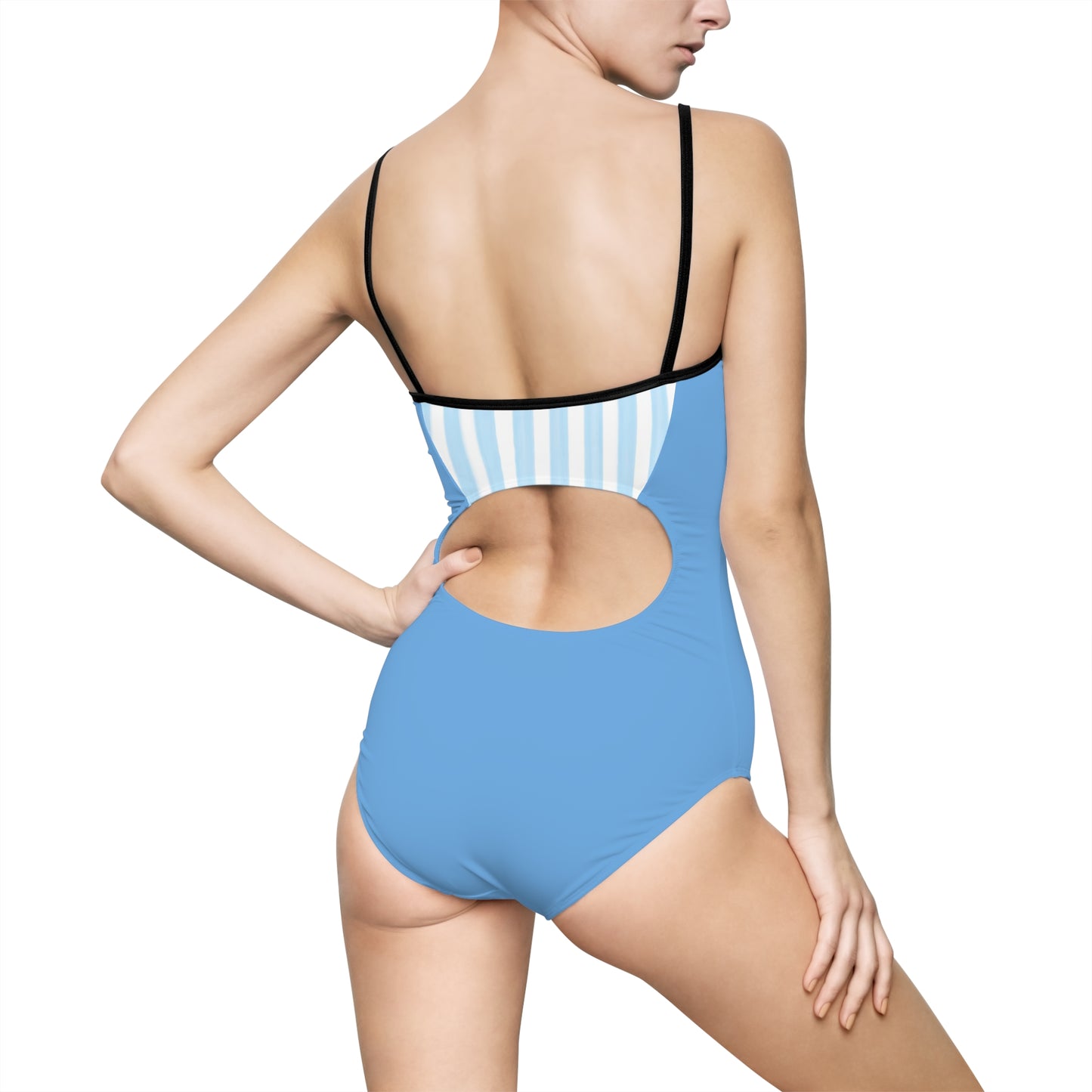 Carey aster pattern back strap bathers