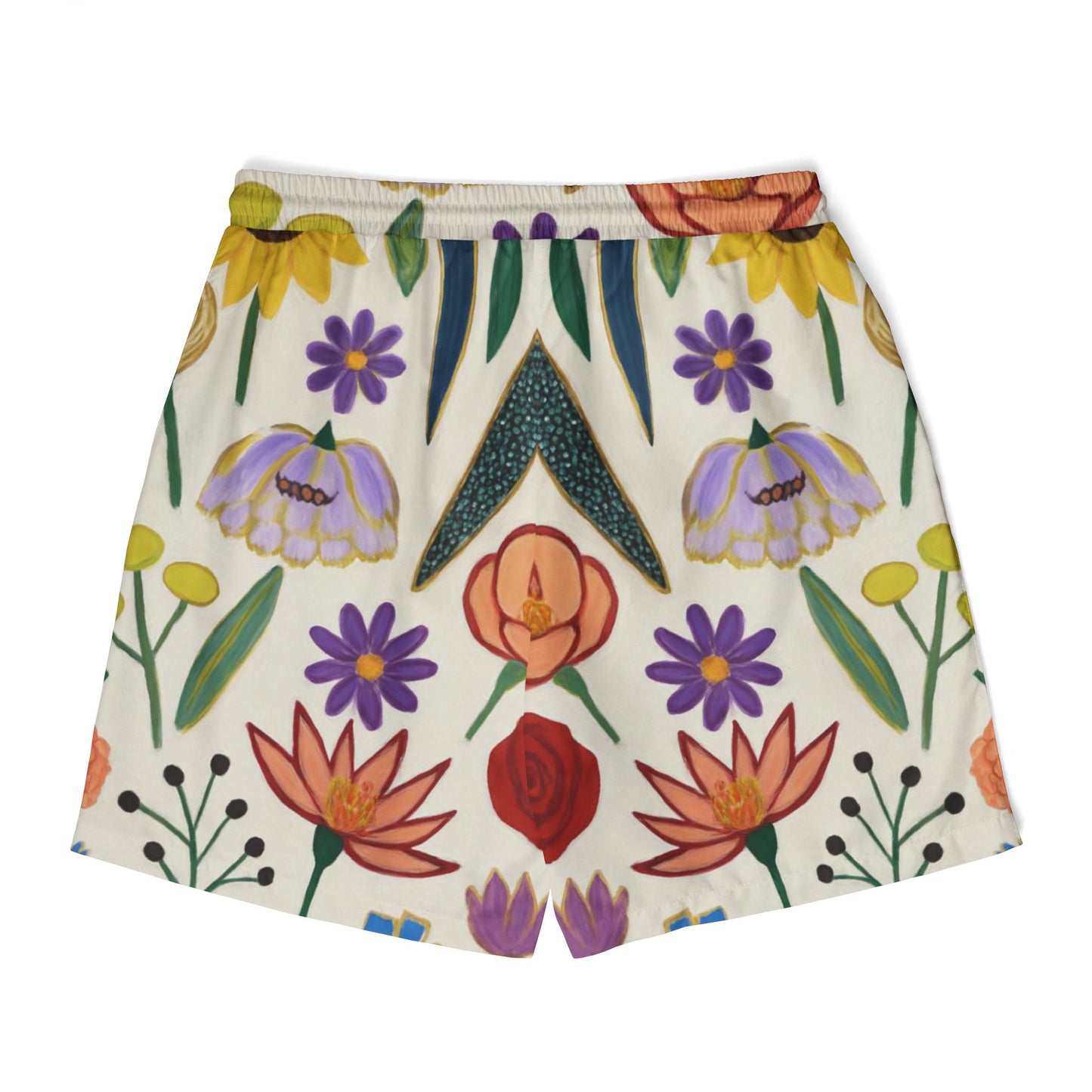 Carey Aster flower print shorts