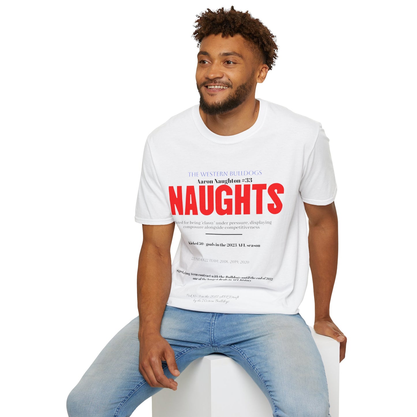 Aaron Naughton AFL Western Bulldogs Facts Unisex T-Shirt