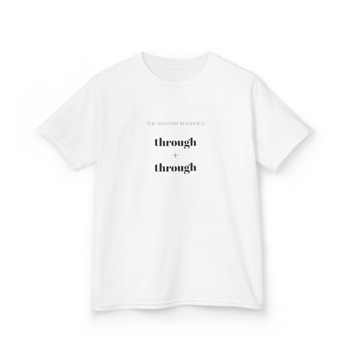 Kids Tee - Western Bulldogs Through and Through Graphic Tee