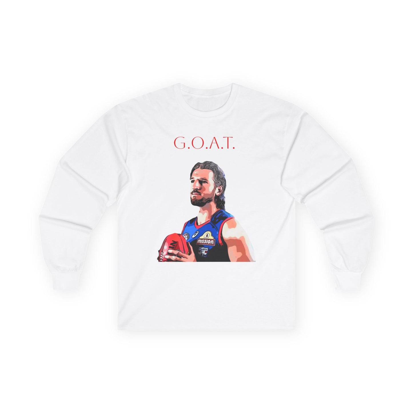 G.O.A.T. Marcus Bontempelli unisex long sleeve top