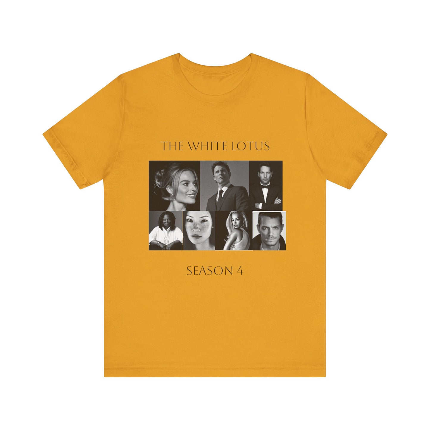 The White Lotus Season 4 Unisex Tee, Perfect for Fans, Casual Wear, Gift for TV Lovers, Movie Night Must-Have