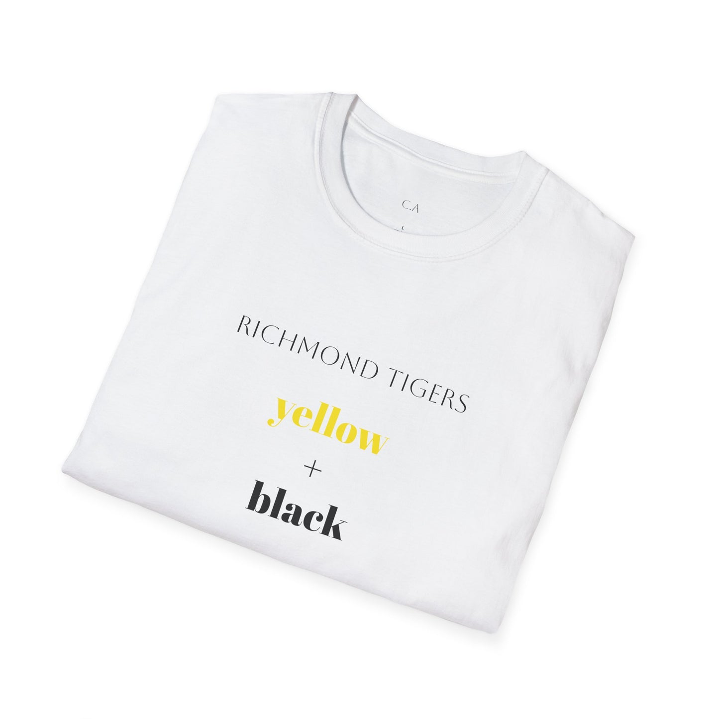Richmond Tigers AFL- yellow and black Unisex tee