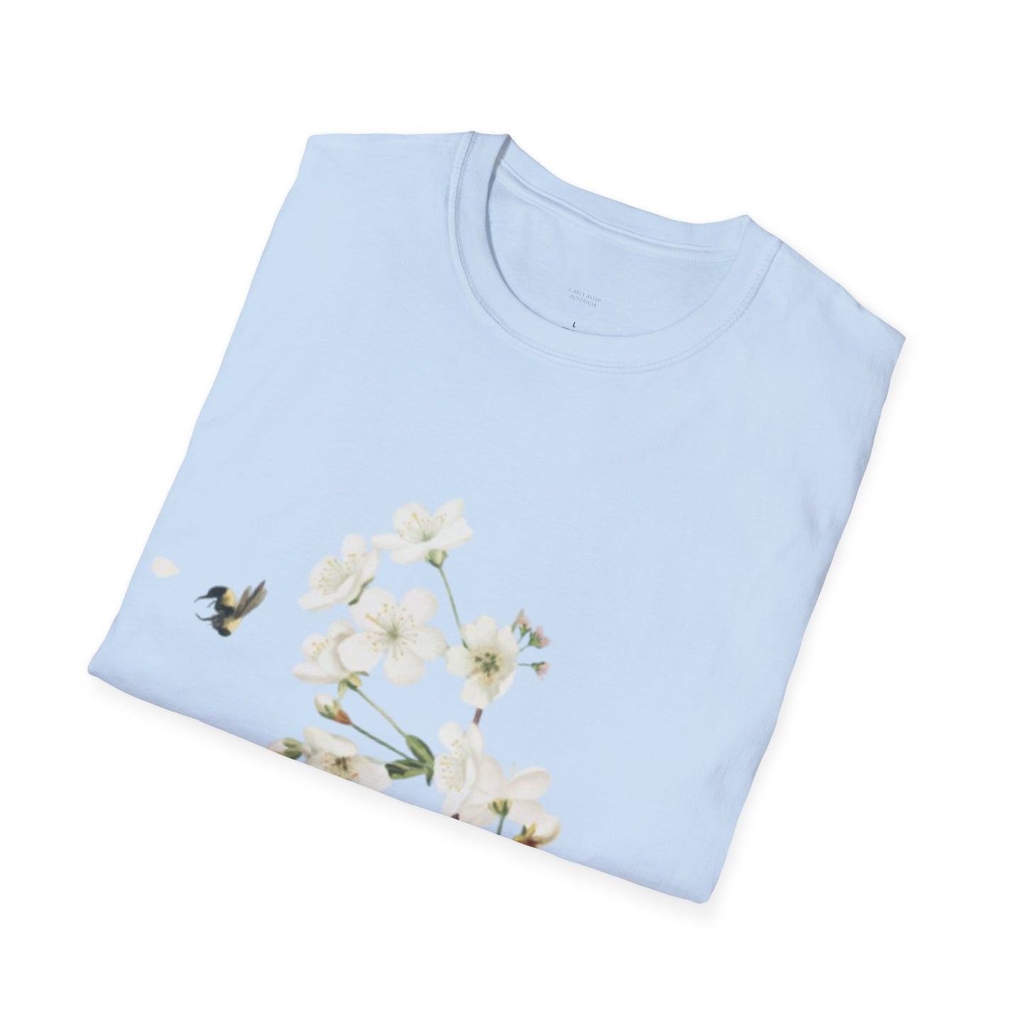 Copy of Floral Carey Aster T-Shirt, Spring Fashion Tee, Casual Everyday Wear, Gift for Nature Lovers, Aster Flower Shirt