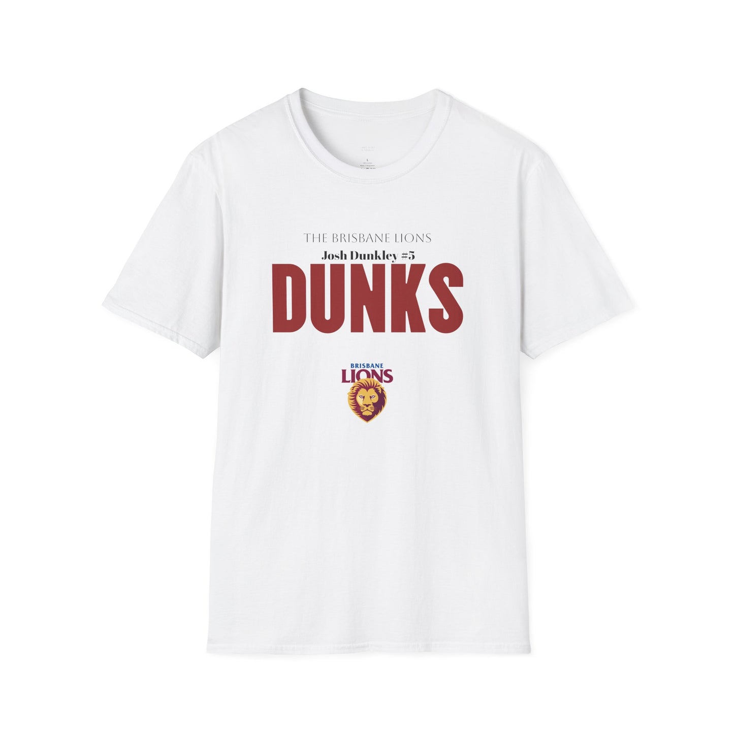AFL Unisex Tee - Josh Dunkley, Brisbane Lions T-Shirt