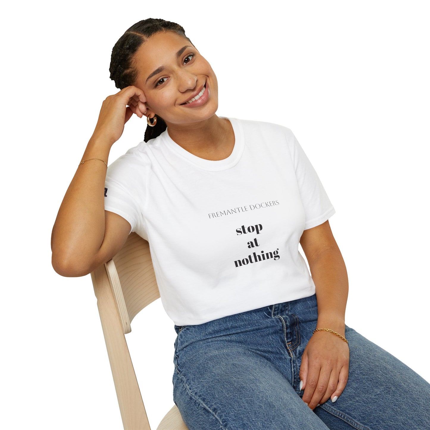 Fremantle Dockers AFL - Stop at Nothing unisex tee