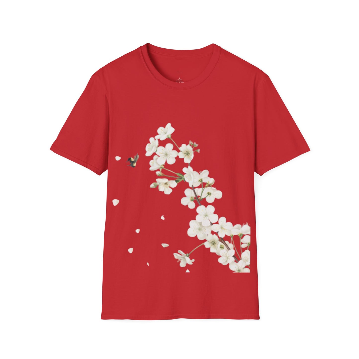Copy of Floral Carey Aster T-Shirt, Spring Fashion Tee, Casual Everyday Wear, Gift for Nature Lovers, Aster Flower Shirt