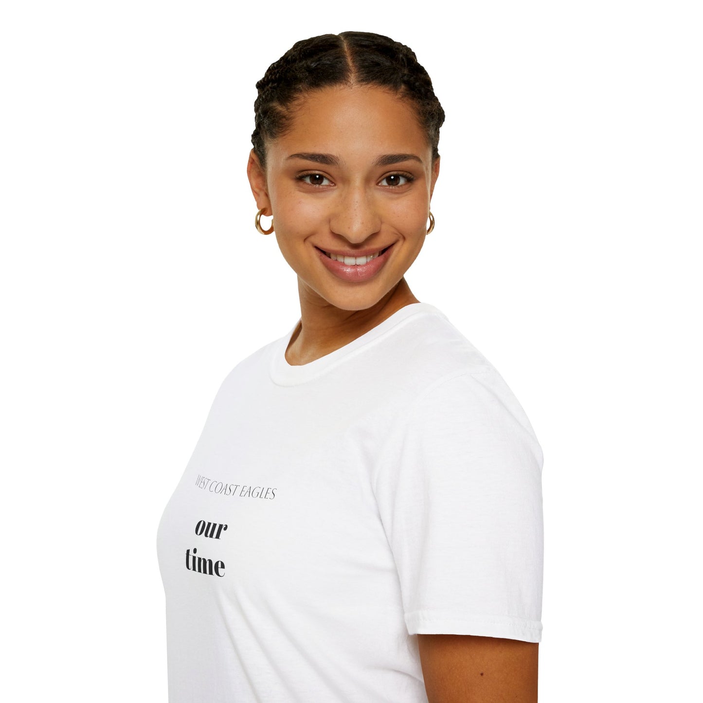 West Coast Eagles AFL- our time unisex tee