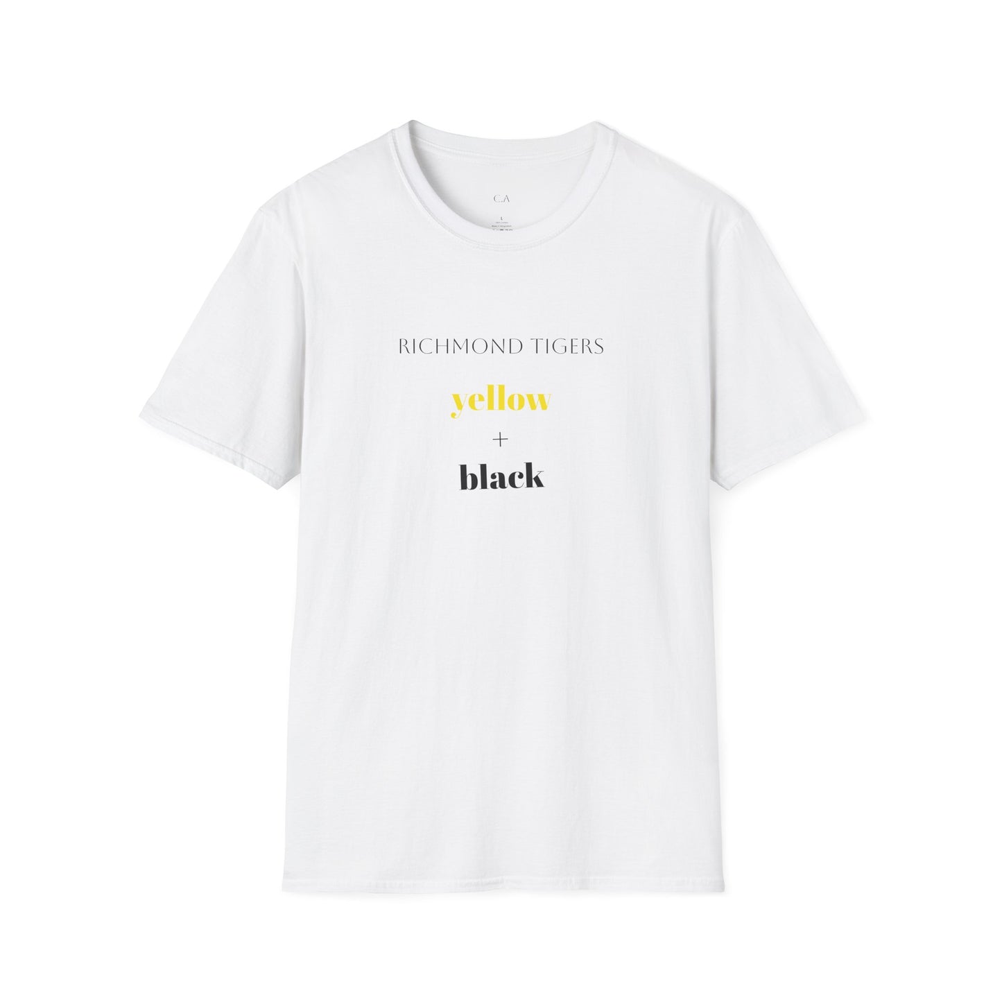 Richmond Tigers AFL- yellow and black Unisex tee