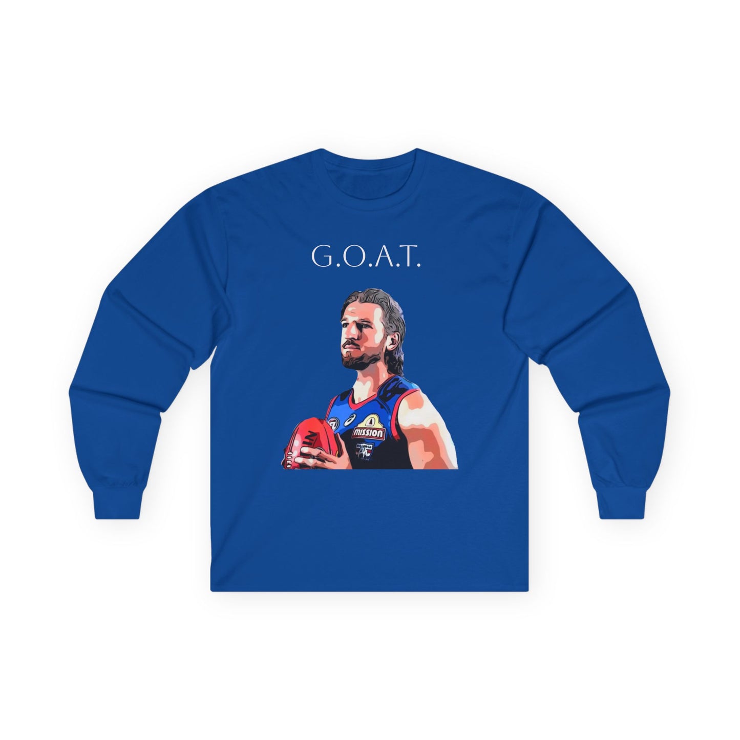 G.O.A.T. Marcus Bontempelli unisex long sleeve top
