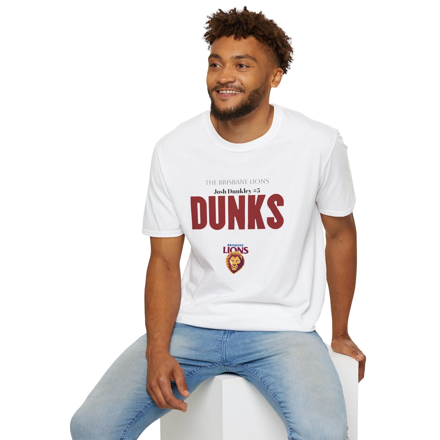 AFL Unisex Tee - Josh Dunkley, Brisbane Lions T-Shirt