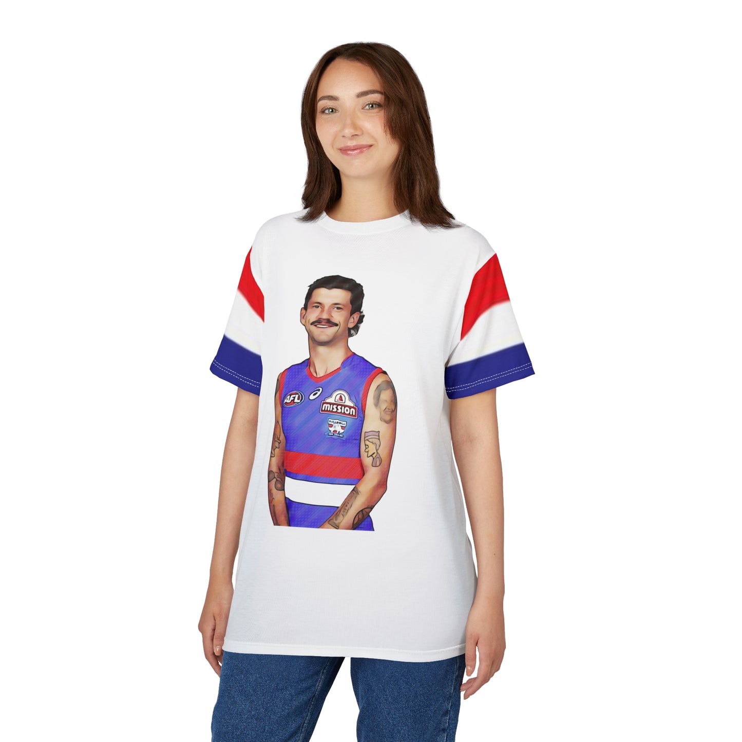 Western Bulldogs Tee, Tom Liberatore AFL Unisex Shirt for Fans