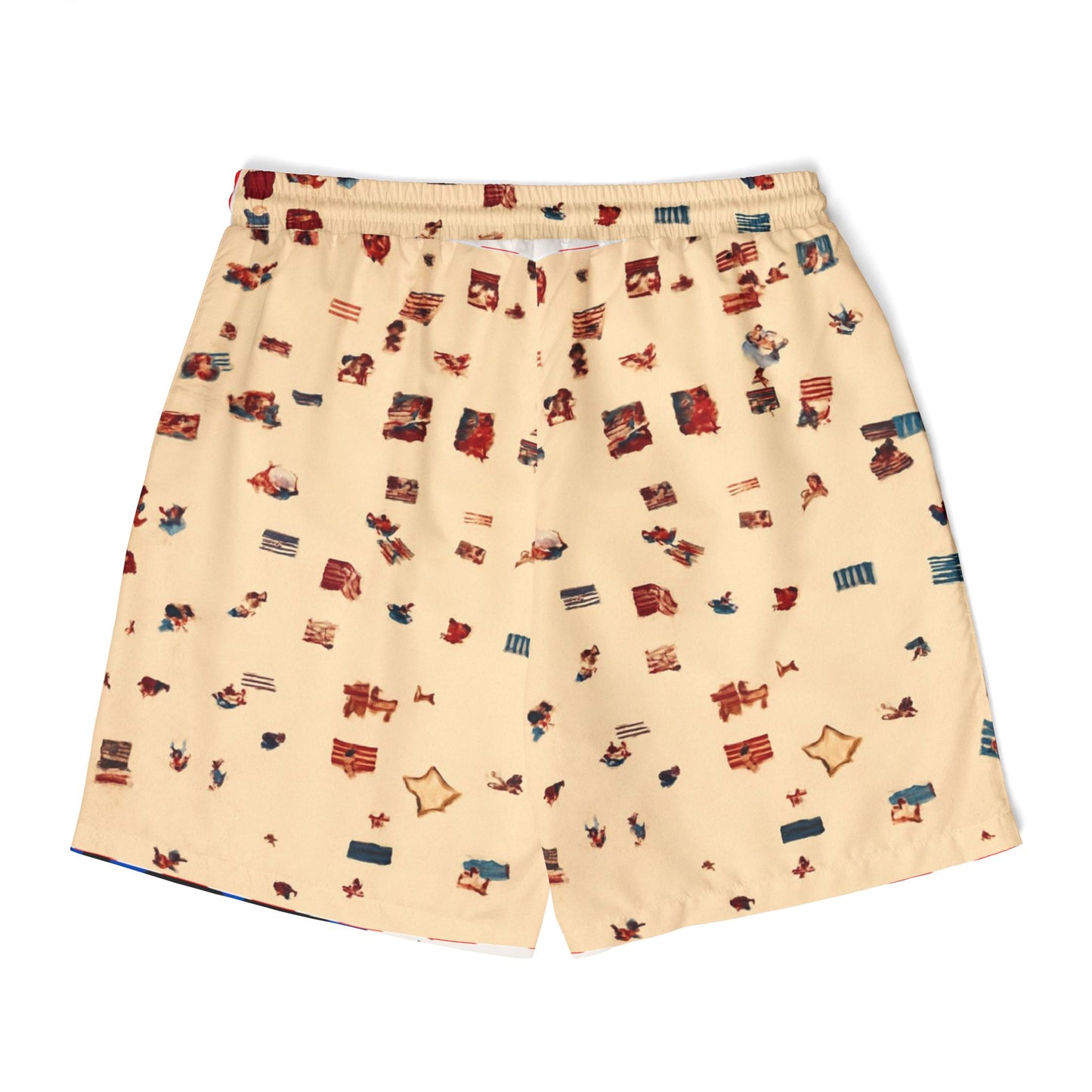 Carey Aster beacy print shorts
