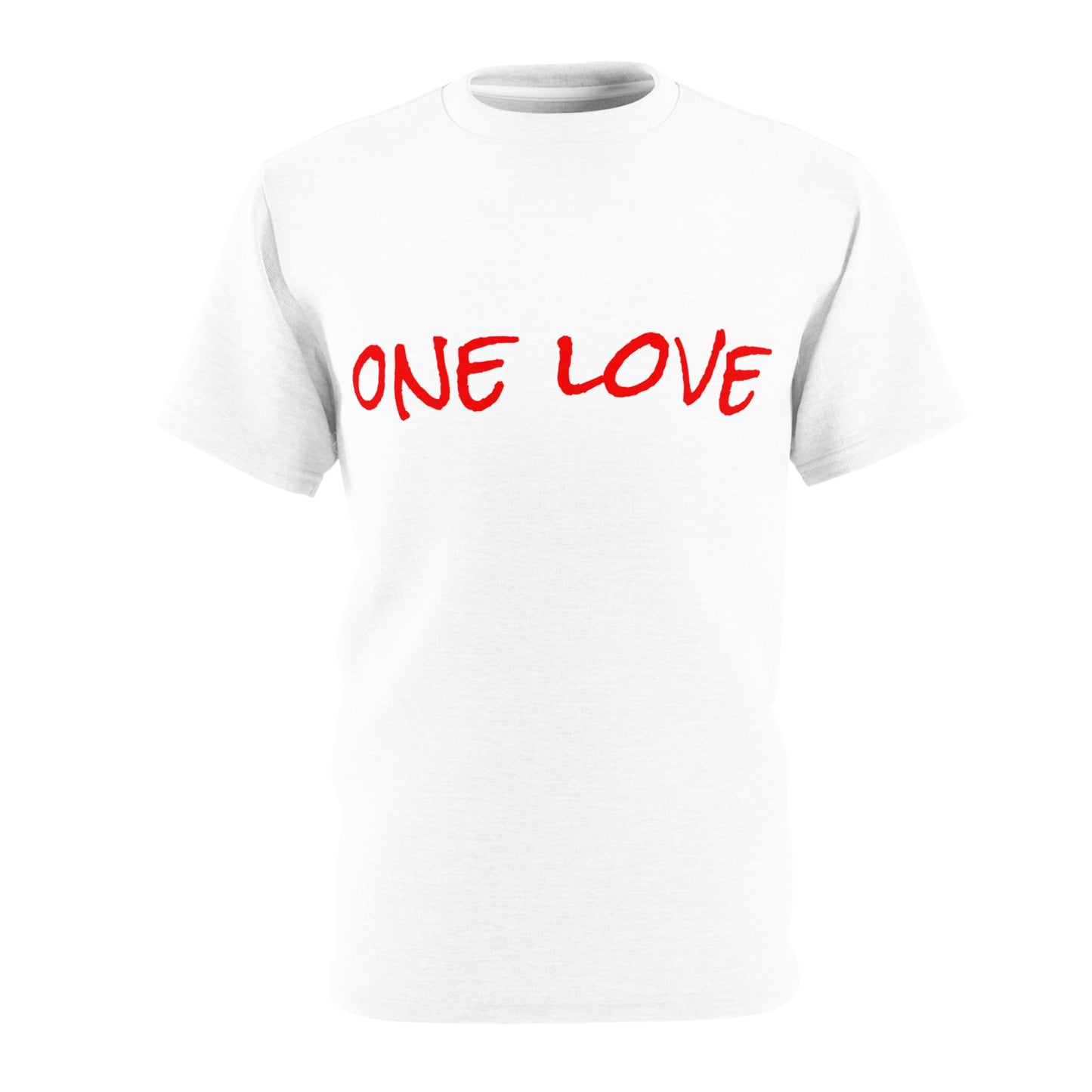 Carey Aster one love Unisex Cut & Sew Tee