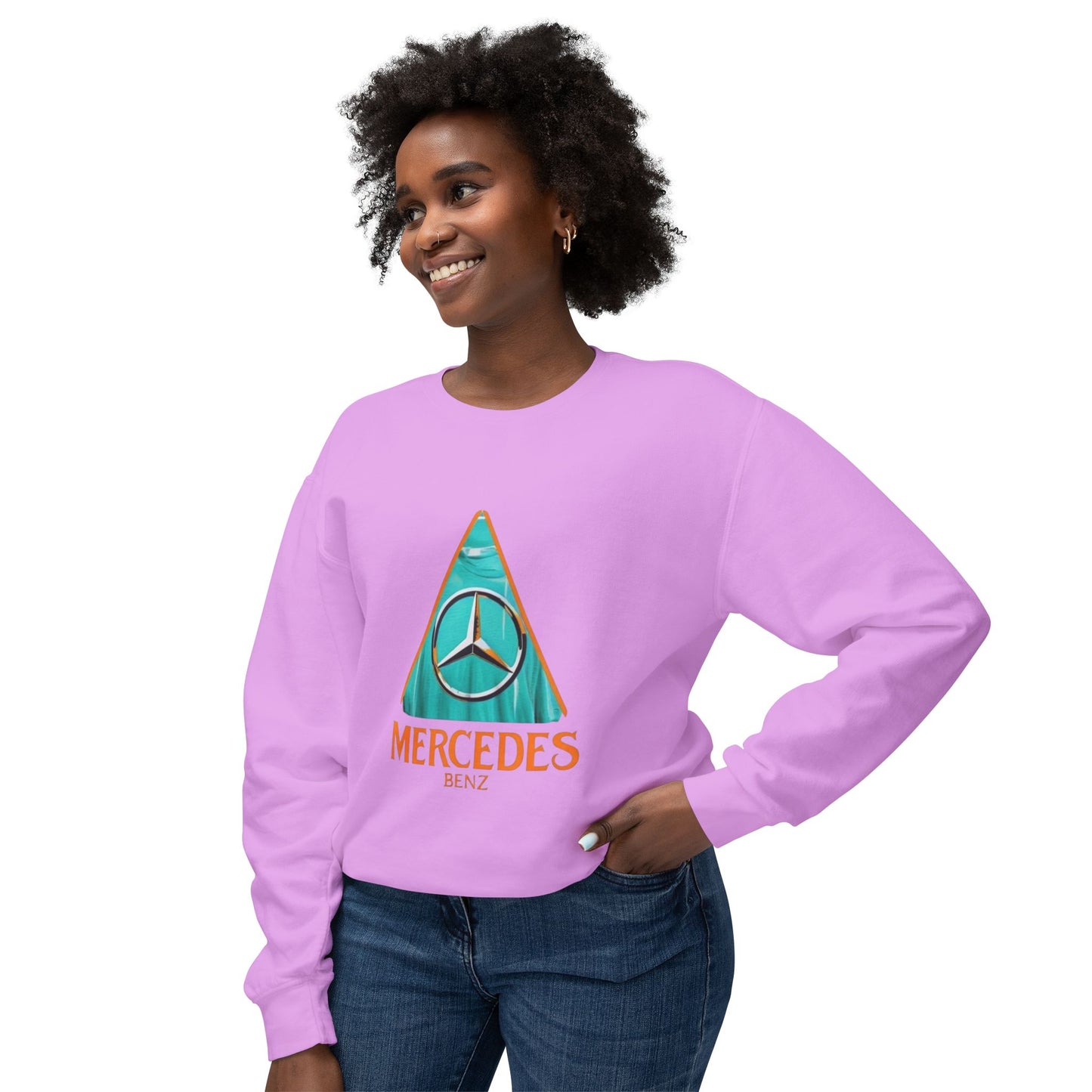 Vintage Mercedez Benz Unisex Crewneck Sweatshirt - Harry Styles Style Jumper, Retro Car Lover Gift, Hipster Fashion, Classic Vehicle