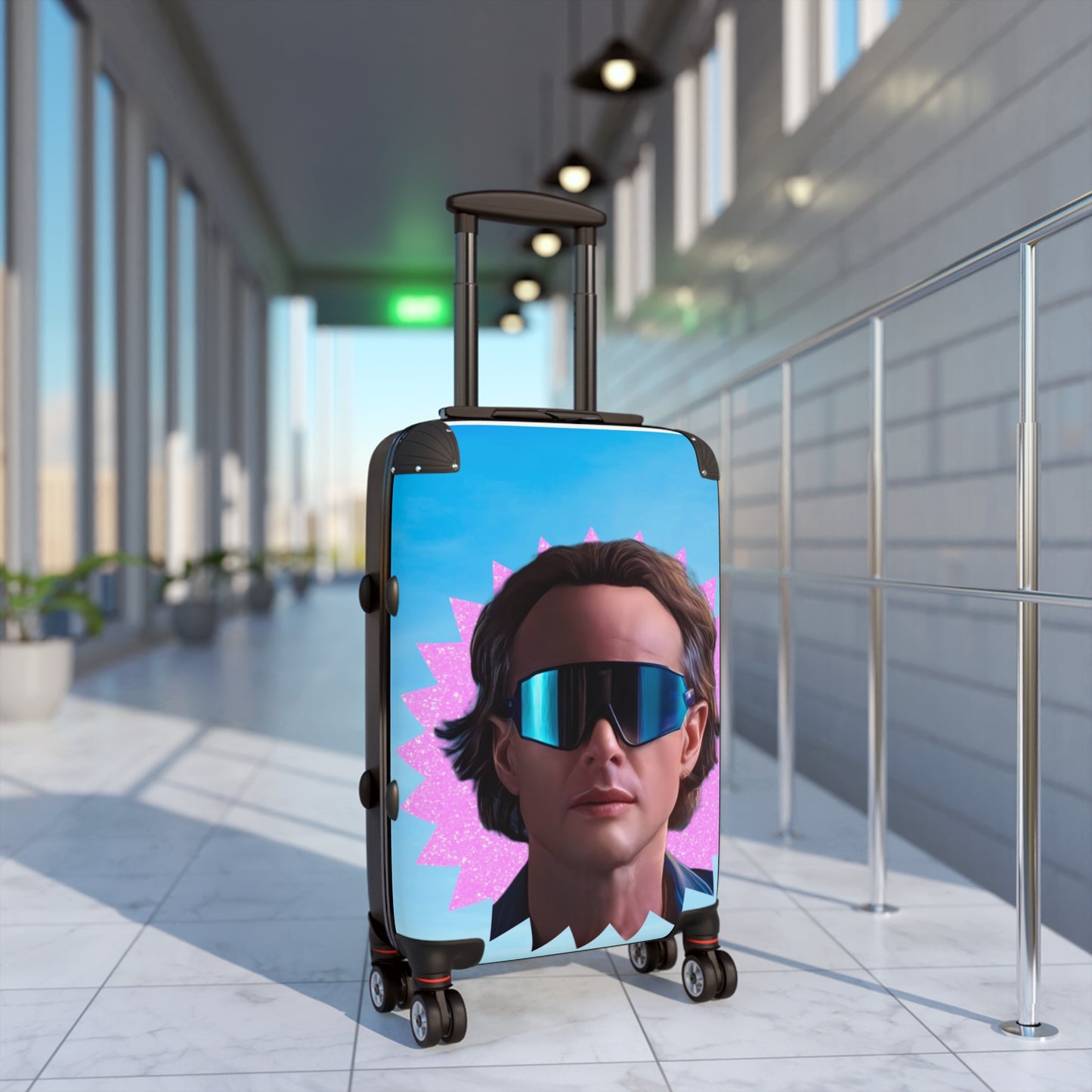 Walton Goggins Retro Pop Art Suitcase