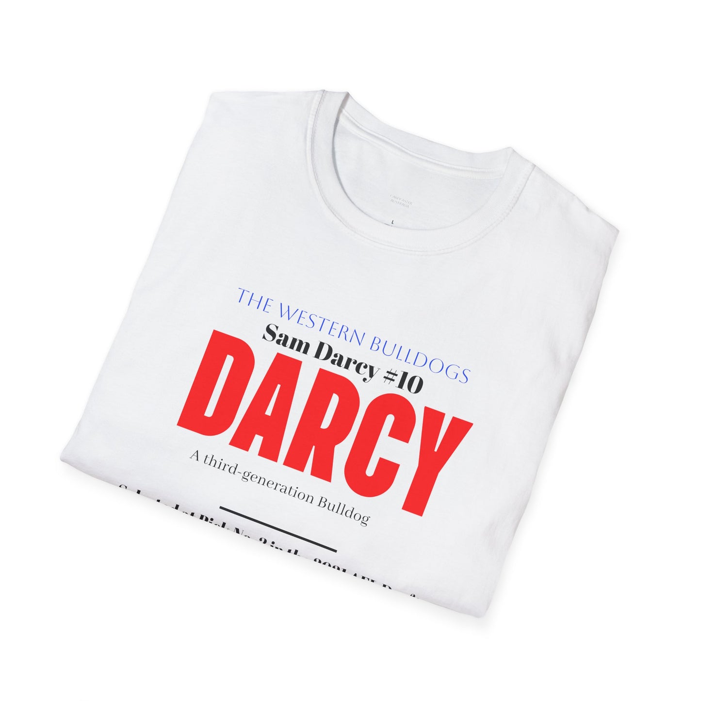 Sam Darcy, Western Bulldogs unisexTee