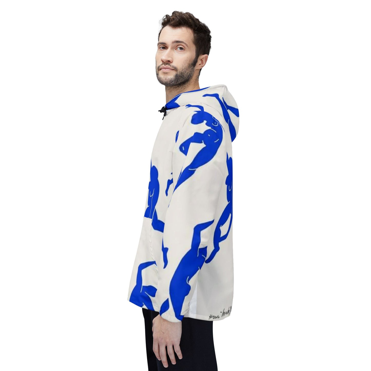 Patterned Henry Matisse windbreaker unisex