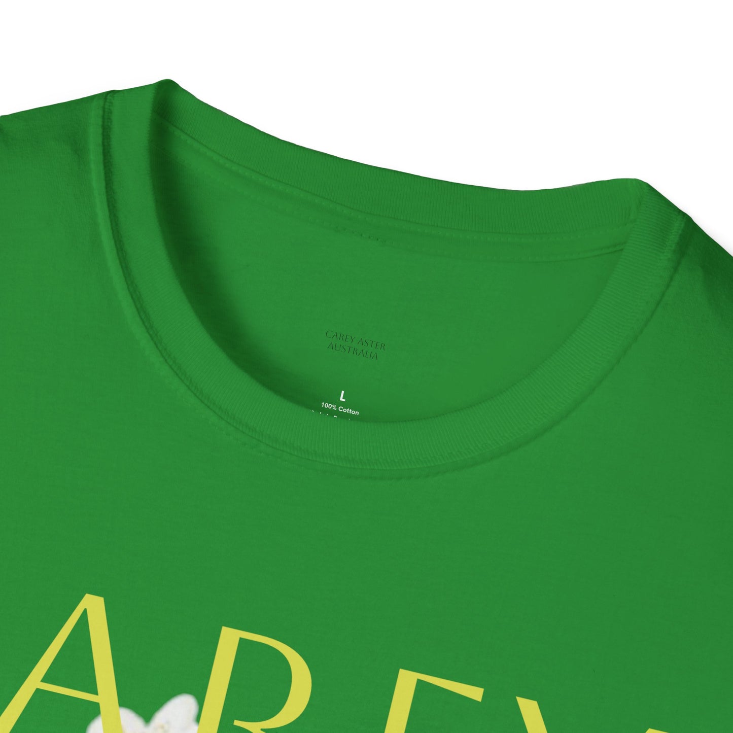 Floral Carey Aster T-Shirt, Spring Fashion Tee, Casual Everyday Wear, Gift for Nature Lovers, Aster Flower Shirt