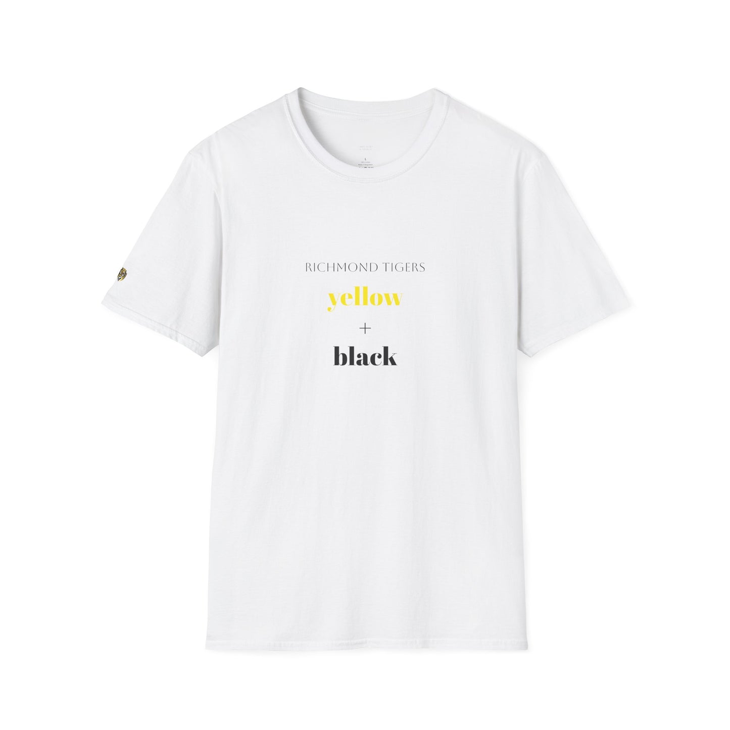 Richmond Tigers yellow + black Unisex tee