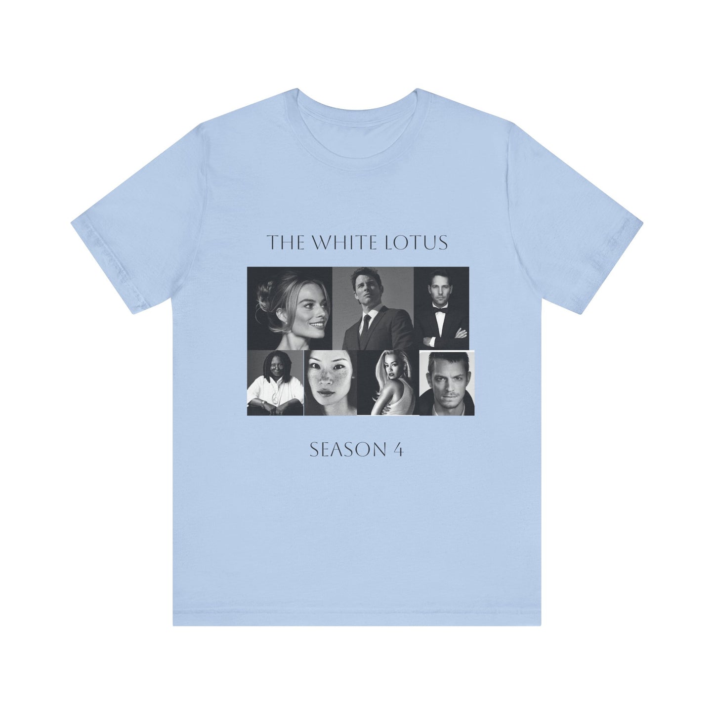 The White Lotus Season 4 Unisex Tee, Perfect for Fans, Casual Wear, Gift for TV Lovers, Movie Night Must-Have