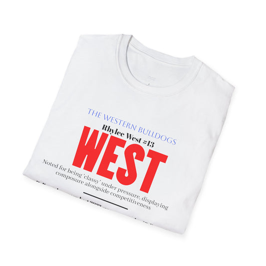 Rhylee West AFL Western Bulldogs unisex Tee