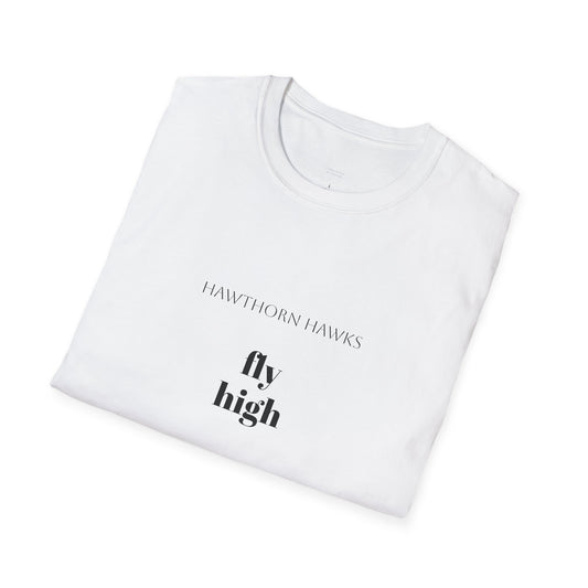Hawthorn Hawks- fly high Unisex tee